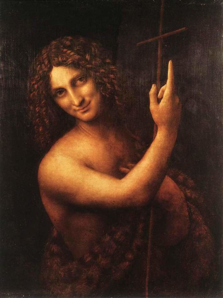 Леонардо да Винчи - Иоанн Креститель